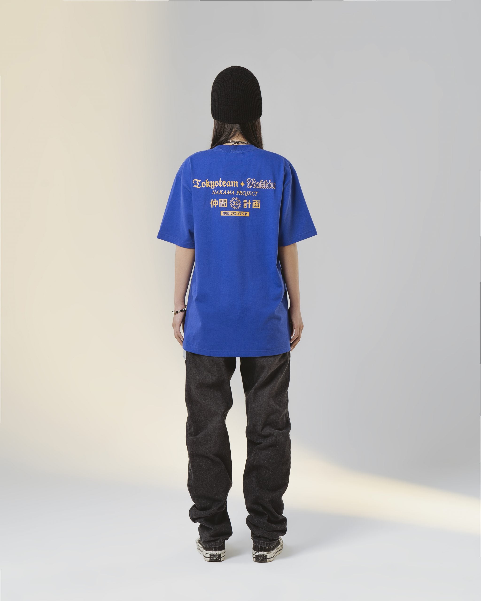 NAKAMA Tシャツ ブルー