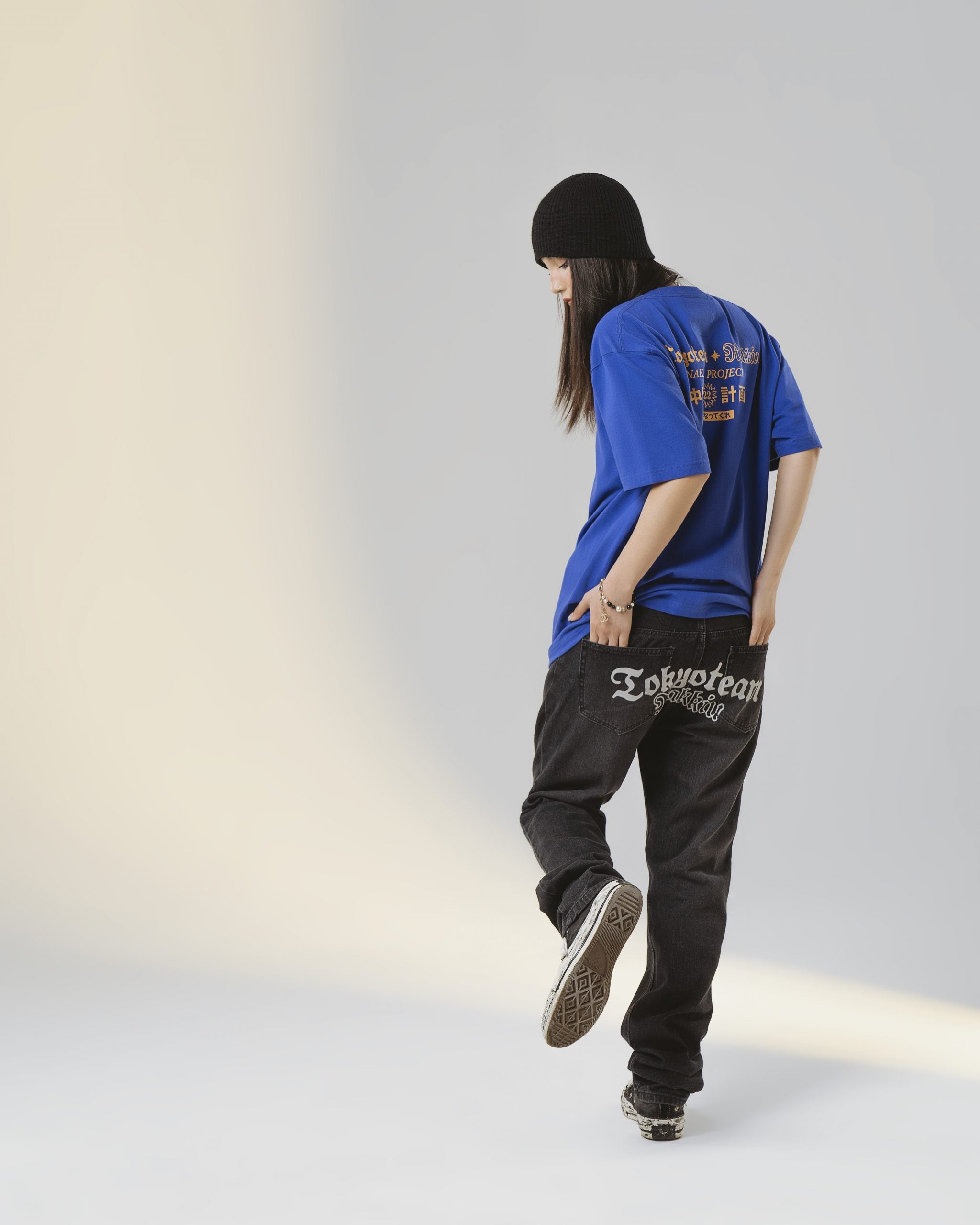 NAKAMA Tシャツ ブルー