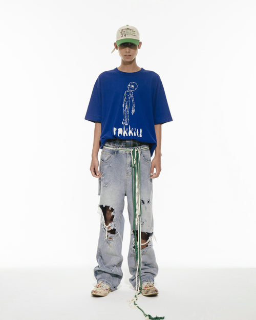 ALIEEEEN T-shirt Blue