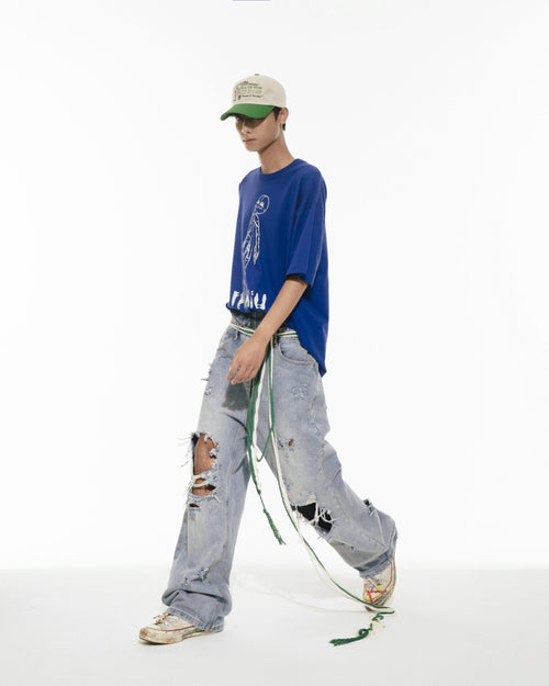 ALIEEEEN T-shirt Blue