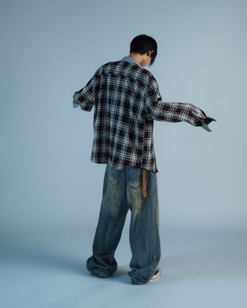 RKBO Red Line Tartan Check Shirt