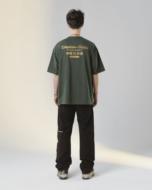 NAKAMA Double Knee Pants Black