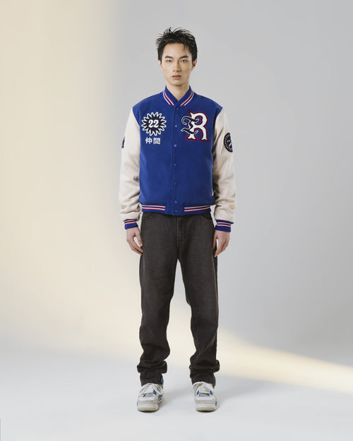 NAKAMA Varsity Jacket Blue