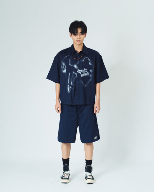 4 Hole Puncher Black Shorts