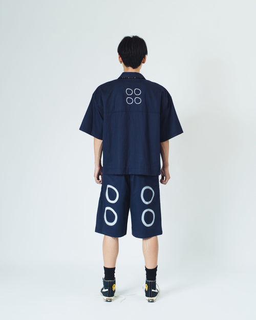 DUO Navy Short Sleeve Shirt