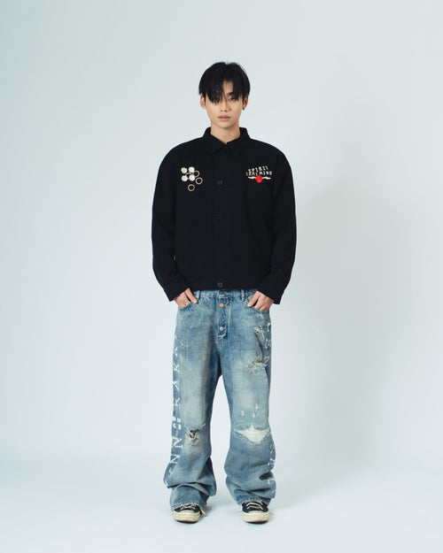 DUO Black Workwear Jacket