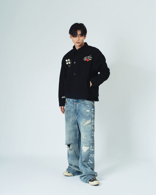 DUO Black Workwear Jacket