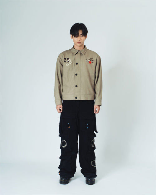 DUO Beige Workwear Jacket