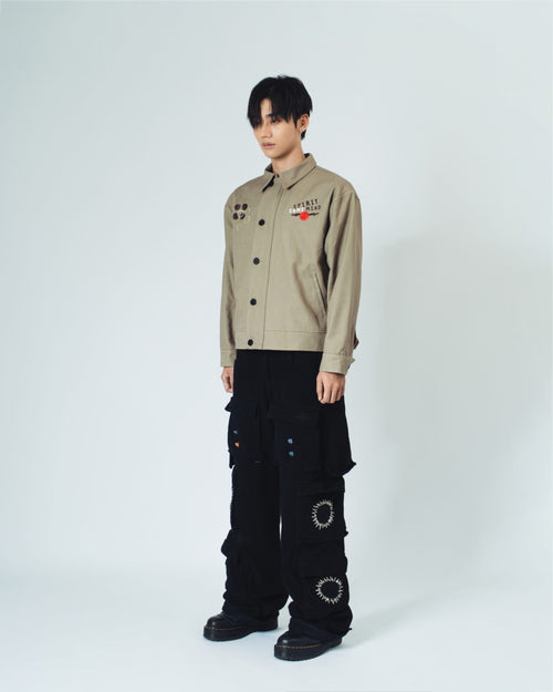 DUO Beige Workwear Jacket