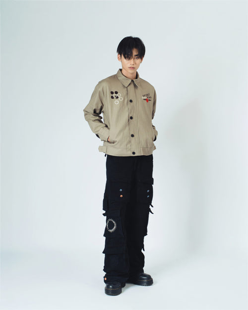 DUO Beige Workwear Jacket