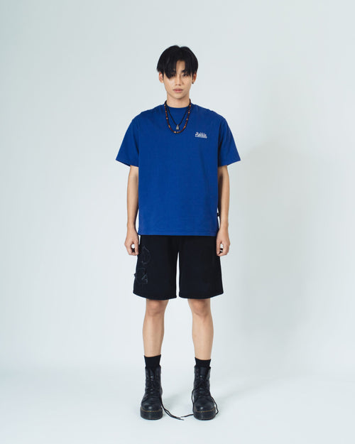 4 Hole Puncher Blue T-Shirt