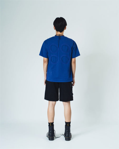 4 Hole Puncher Blue T-Shirt