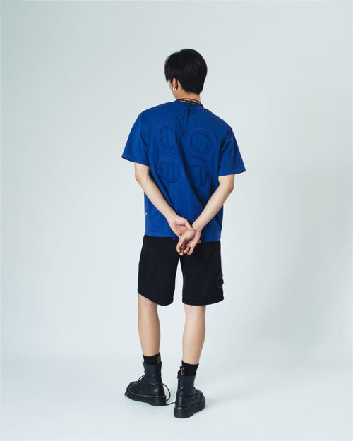 4 Hole Puncher Blue T-Shirt