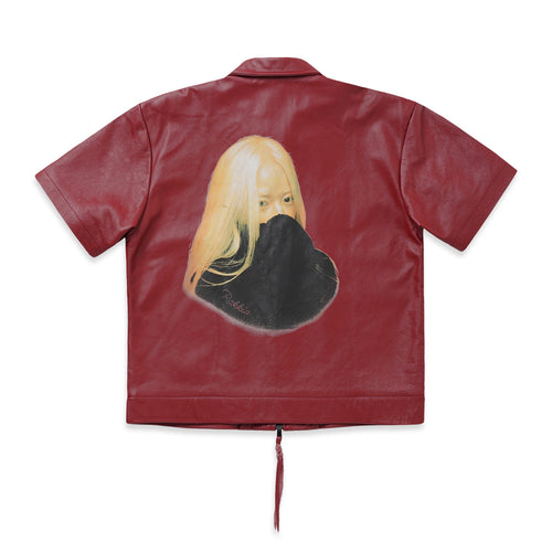 RK//TERRY HO NUMBERING SERIES Leather Jacket 