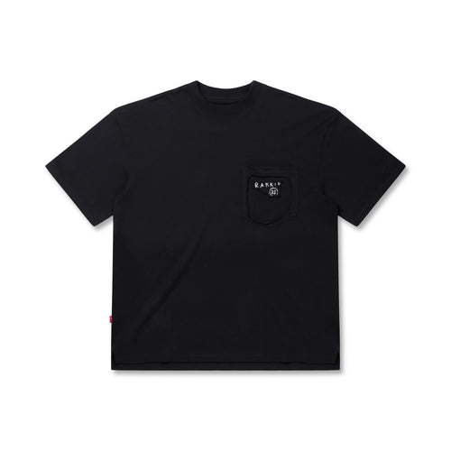 No Pocket Black T-Shirt