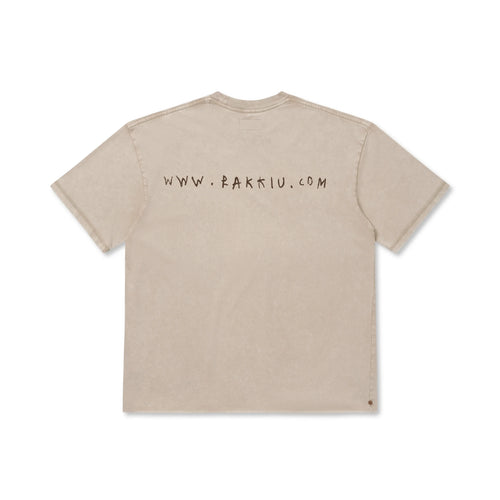 HOMEBODY Washed Beige T-Shirt