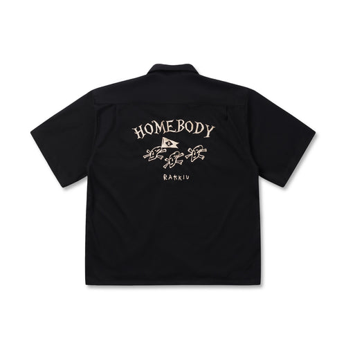 3SKULLS Black short sleeve shirt