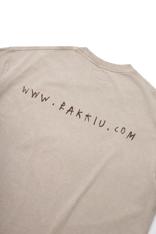 HOMEBODY Washed Beige T-Shirt