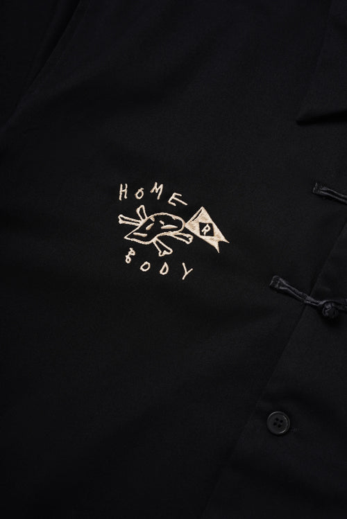 3SKULLS Black short sleeve shirt