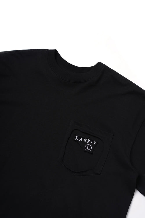 No Pocket Black T-Shirt