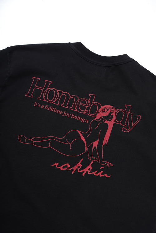 FULLTIME JOB ブラック T シャツ