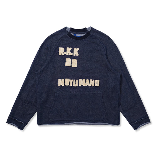 MOTU MĀNU Navy Crewneck