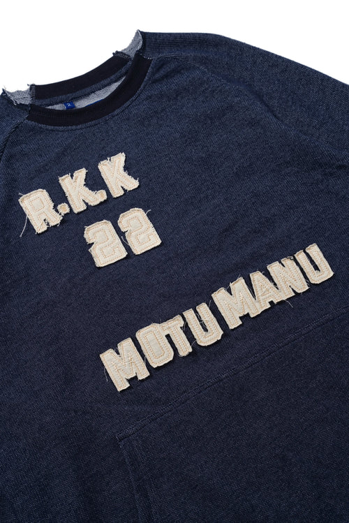 MOTU MĀNU Navy Crewneck