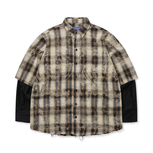 KABA Brown Tartan Check Shirt