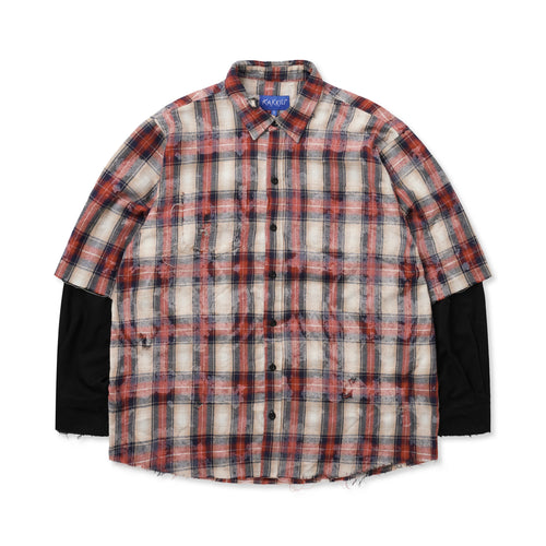KABA Red Tartan Check Shirt