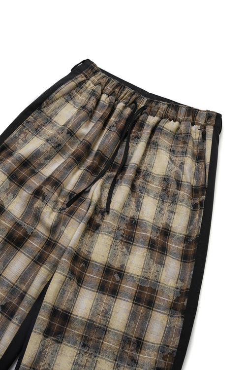 MATA Brown Tartan Trousers