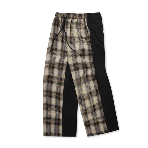MATA Brown Tartan Trousers