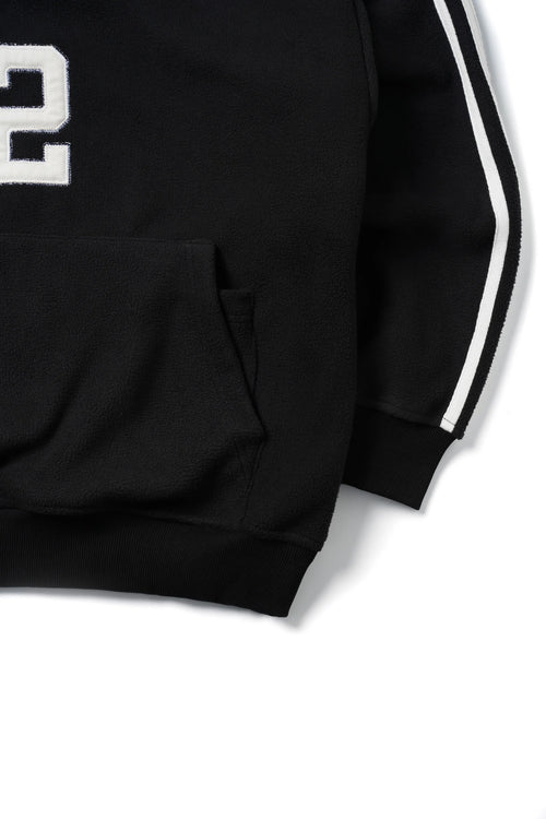 STUCKIN22 Black Polo Sweater