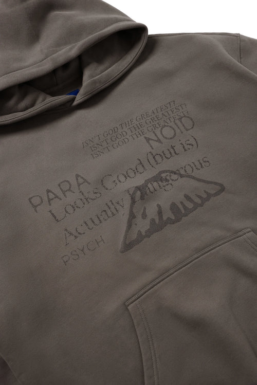 PARANOID beige hoodie