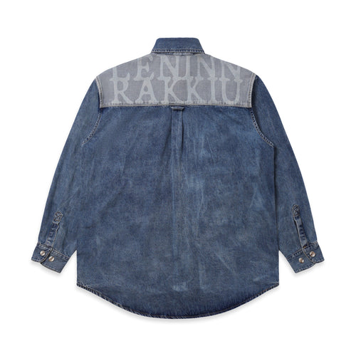 4 Hole Puncher Blue Denim Shirt