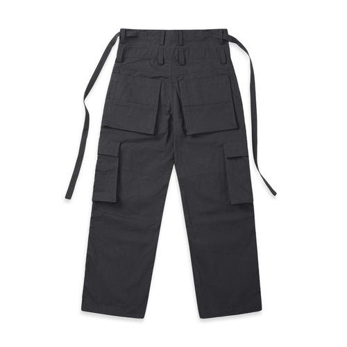 FLOWER Cargo Black Pants