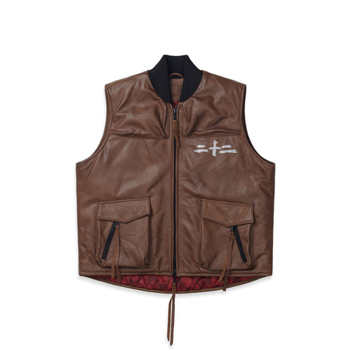 RKBO Brown Leather Vest