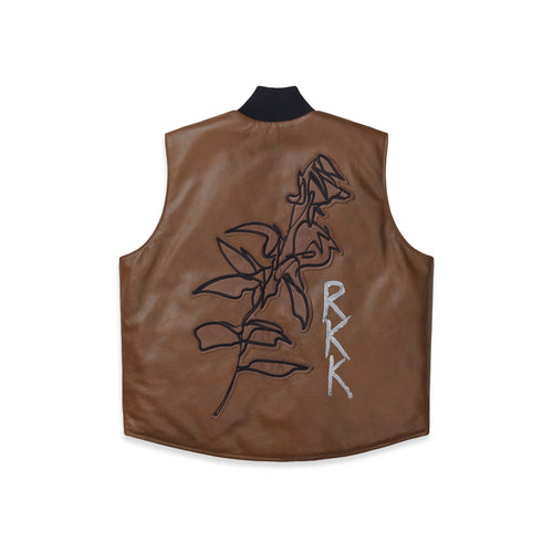 RKBO Brown Leather Vest