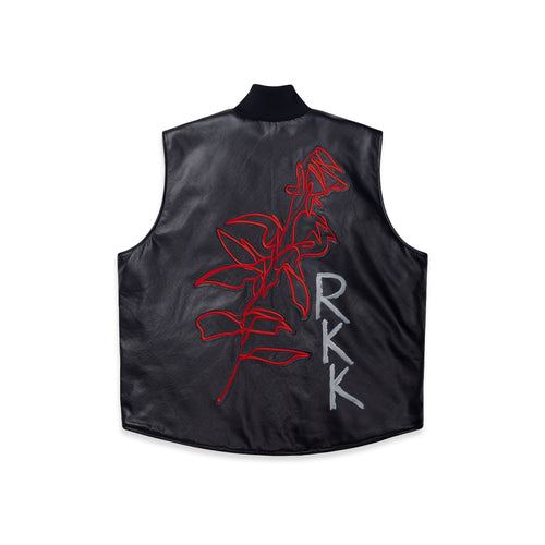 RKBO Black Leather Vest