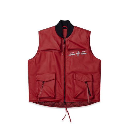 RKBO Red Leather Vest