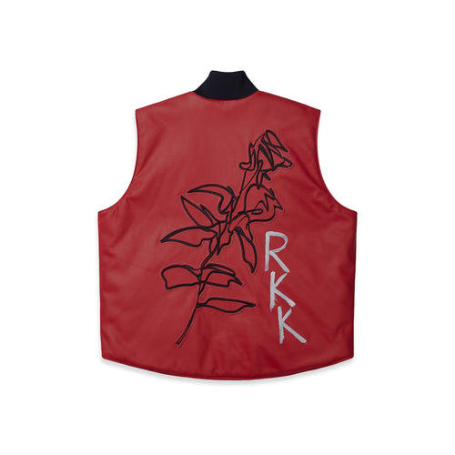 RKBO Red Leather Vest