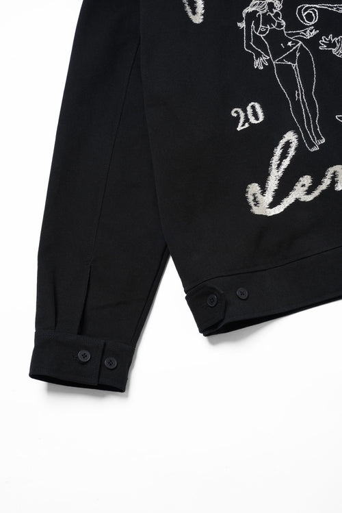 DUO Black Workwear Jacket