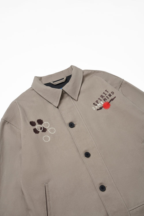 DUO Beige Workwear Jacket