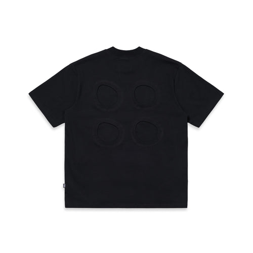 4 Hole Puncher Black T-Shirt