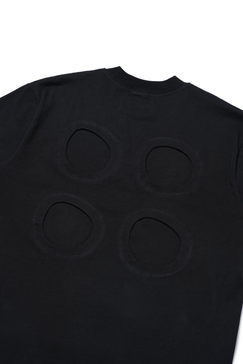 4 Hole Puncher Black T-Shirt