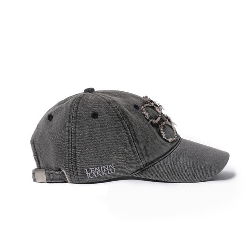 4 Hole Puncher Washed Grey Cap