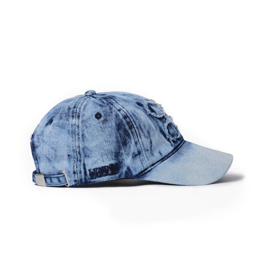 4-Hole Puncher Washed Blue Cap