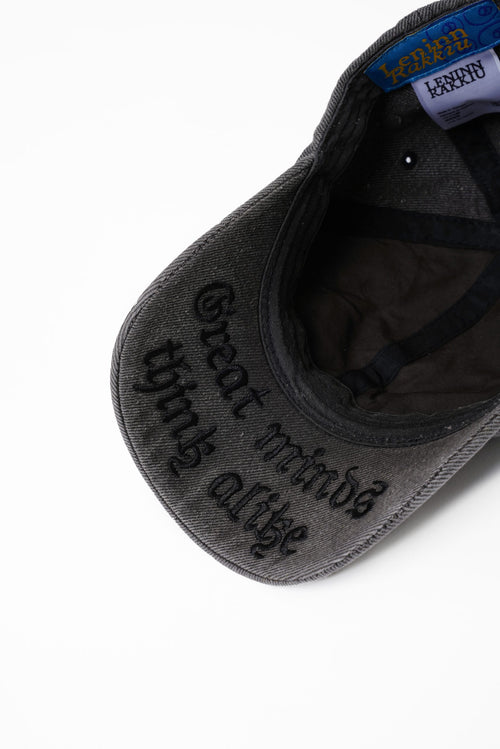 4 Hole Puncher Washed Grey Cap