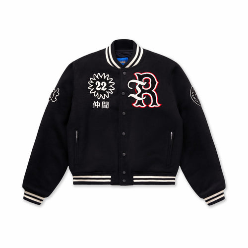 NAKAMA Varsity Jacket Black