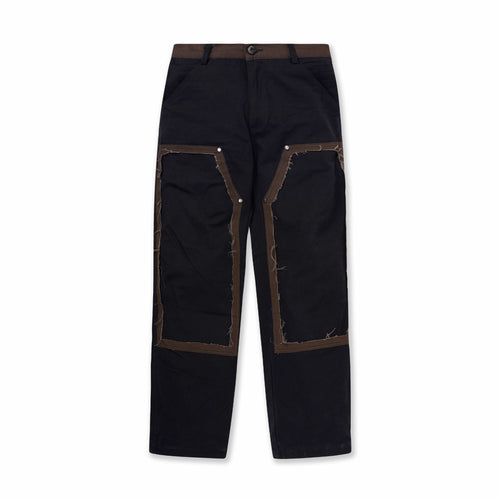 NAKAMA Double Knee Pants Black