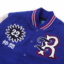 NAKAMA バーシティ ジャケット ブルー